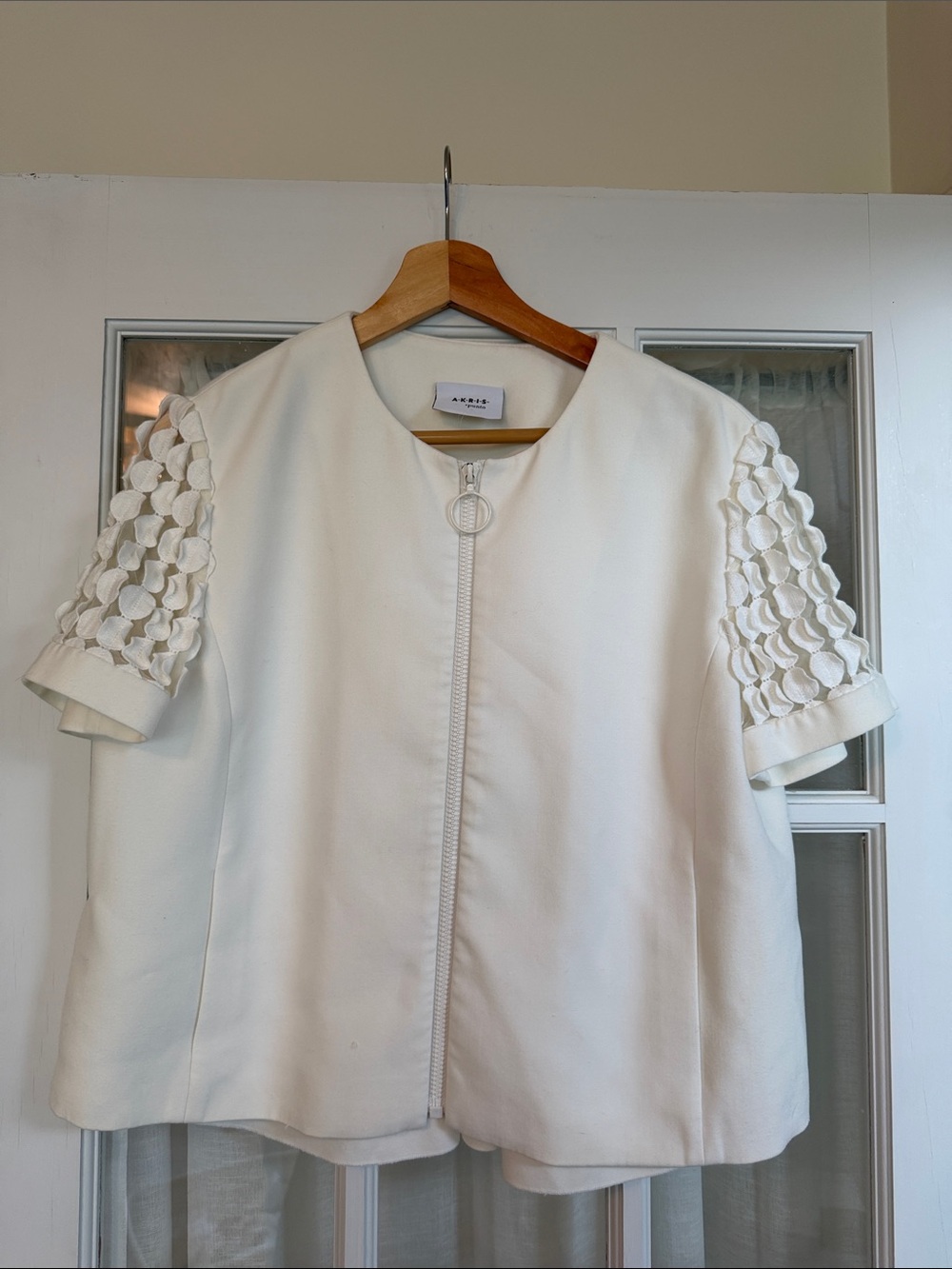 Akris Punto White Jacket
